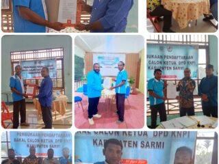 Steering Comite Carateker DPD KNPI Sarmi Tutup Pengembalian Berkas Bakal Calon Ketua KNPI Kabupaten Sarmi Dan Perbaikan Berkas OKP.