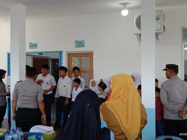 Kapolres Serdang Bedagai Gelar Syukuran dan Bagikan Makanan Bergizi Gratis untuk Anak Yatim di Kotarih