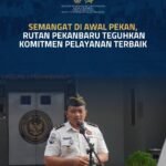 Semangat Di Awal Pekan, Rutan Pekanbaru Teguhkan Komitmen Pelayanan Terbaik