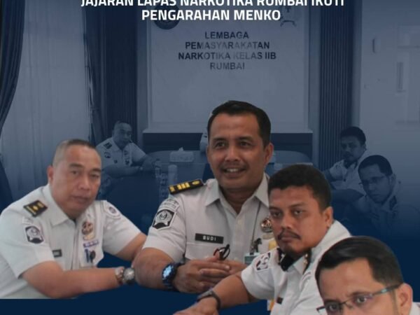 Perkuat Integritas Dan Kepercayaan Publik, Jajaran Lapas Narkotika Rumbai Ikuti Pengarahan Menko