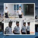 Mengawali Langkah Diawal Pekan, Lapas Narkotika Rumbai Gelar Apel Pagi Senin Rutin
