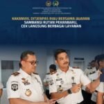 Kakanwil Ditjenpas Riau Bersama Jajaran Sambangi Rutan Pekanbaru, Cek Langsung Berbagai Layanan