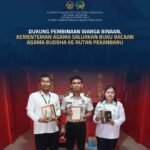 Dukung Pembinaan Warga Binaan, Kementerian Agama Salurkan Buku Bacaan Agama Buddha Ke Rutan Pekanbaru