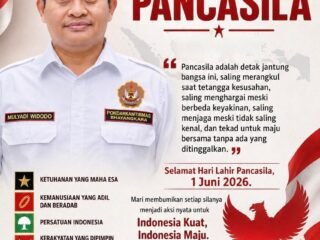 Peringati Hari Lahir Pancasila 1 Juni 2026, Ketua Pokdarkamtibmas Bhayangkara Resor Tangsel Ajak Masyarakat Saling Peduli dan Menjaga Persatuan 