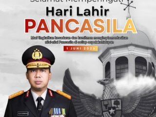 Kapolda NTT dan Jajaran Ucapkan Selamat Memperingati Hari Lahir Pancasila 2026