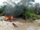 Respons Cepat Laporan Warga, Polres Kuansing Musnahkan 16 Unit PETI Di Kawasan Hutan Lindung Koto Sentajo