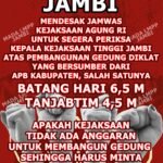 LMPP Desak Jamwas Kejagung Periksa Kajati Jambi. 