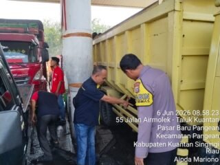 Polsek Jajaran Polres Kuantan Singingi Intensifkan Patroli Dan Pengawasan Di SPBU