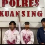 Demi Viral 2 Pemuda Berpakaian Ala Pocong, Keliling Kota Taluk Kuantan