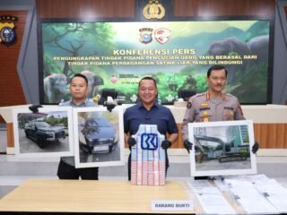 Dari Gading Gajah Ke TPPU : Polda Riau Bongkar Aliran Dana Rp 1,8 Miliar, Dua Tersangka Dimiskinkan