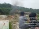 Polsek Kuantan Tengah Tertibkan Enam Rakit PETI Di Aliran Sungai Tonam