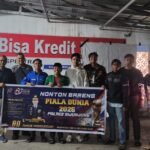 Sambut HUT Bhayangkara ke-80, Polres Sijunjung Pererat Kebersamaan Lewat Nobar Piala Dunia 2026