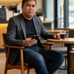 H. Naim Gani S.SOS Ngobrol Akrab Bareng Warga Di Warkop Jallo Bulu Kumba