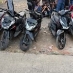 Brimob Polda Metro Jaya Gagalkan Tawuran Subuh di Rawalumbu, 18 Remaja Dan Bom Molotov Diamankan