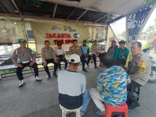 Polsek Bekasi Utara Gelar Jakarta On The Spot, Serap Aspirasi Dan Salurkan Bantuan Sosial