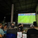 Polres Kuansing Nobar Piala Dunia 2026 Bersama Masyarakat, Pererat Silaturahmi Dan Edukasi Kamtibmas