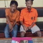 Polsek Tapung Tangkap Dua Pelaku Pengedar Narkoba Di Desa Kasikan