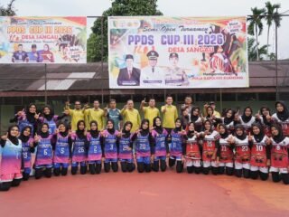 Sambut HUT Bhayangkara Ke-80, Kapolres Kuansing Buka Turnamen PPDS CUP III Di Kuantan Mudik
