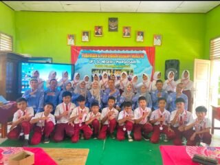 PELEPASAN SISWA KELAS VI SD NEGERI 2 MARGOSARI TAHUN PELAJARAN 2025/2026 BERLANGSUNG KHIDMAT DAN PENUH HARU