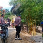 Jembatan Merah Putih Di Desa Sungai Kuning Capai 80 Persen, Kapolres Kuansing Tekankan Pengawasan Kualitas Pembangunan