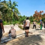 Pembangunan Jembatan Merah Putih Presisi Di Kuansing Capai 85 Persen, Segera Permudah Akses Masyarakat