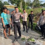 Unit Gakkum Sat Lantas Olah TKP Kecelakaan Beruntun, Satu Pelajar Meninggal Dunia