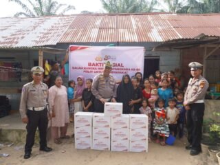 Hingga Hari ini Polda Riau Salurkan 3.060 Paket Bansos Dan Hadirkan Berbagai Program Sosial Menjelang Hari Bhayangkara Ke-80 Tahun 2026