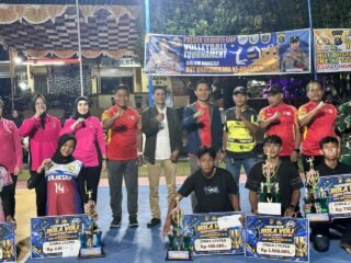 Kapolres Kuansing Tutup Turnamen Voli U-18 Polsek Cerenti Cup I, Dorong Generasi Muda Raih Prestasi Dan Jauhi Kenakalan Remaja
