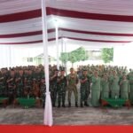 Pangdam Radin Inten Kunjungi Kodim 0422/Lampung Barat, Tegaskan Pentingnya Soliditas dan Profesionalisme Prajurit.