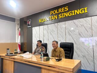 Kapolres Kuansing Pimpin Rakor Persiapan Pacu Jalur Rayon II Dan MTQ Provinsi Riau 2026