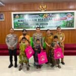 Polres Kuansing Gelar Khitanan Massal HUT Bhayangkara Ke-80, 70 Anak Ikuti Kegiatan Sosial Kemanusiaan