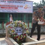 Kapolres Kuansing Pimpin Upacara Tabur Bunga Hari Bhayangkara Ke-80, Kenang Jasa Para Pahlawan