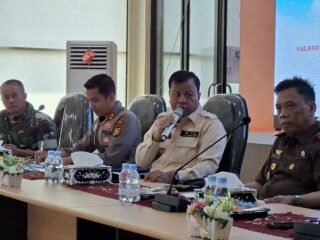 Kapolres Kuansing Hadiri Rakor Pembentukan Satgas PETI, Perkuat Sinergi Berantas Tambang Ilegal