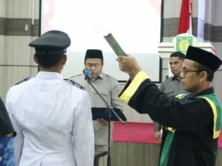 Wali Kota Sabang Lantik 20 Pejabat, Tekankan Integritas dan Profesionalitas