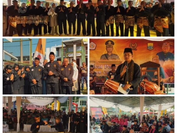 Kapolres Cianjur Hadiri Festival Pencak Silat Seni Budaya Kapolsek Cibeber Cup II, Ajak Generasi Muda Berprestasi