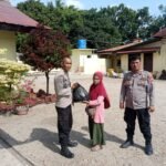 Polsek Kuantan Tengah Salurkan Bantuan Sembako Melalui Program Minggu Kasih