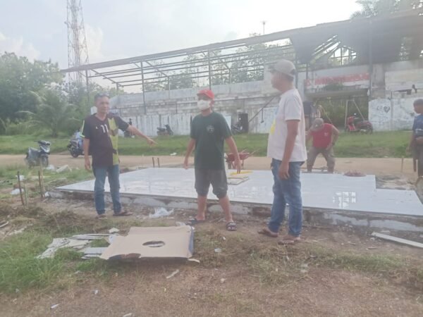 Revitalisasi Lapangan Dobana Dimulai, Serbelawan Bersatu Harapkan Dukungan Camat untuk Wujudkan Fasilitas Olahraga yang Layak