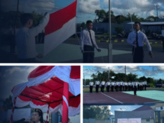 Teguhkan Semangat Pemersatu Bangsa, Bapas Saumlaki Gelar Upacara Hari Lahir Pancasila