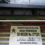 Sekolah SD Negeri laraga loloanaa siswa 4 oang tidak memenuhi standar pelayanan minimal