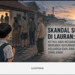 Skandal Subuh di Lauran: Ketika Abdi Negara Merobek Kehormatan Keluarga dan Jiwa Sang Anak ​
