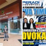PERADI Dirgantara Jawa Timur Buka Pendaftaran Pengangkatan dan Pengambilan Sumpah Advokat di Wilayah Hukum Pengadilan Tinggi Surabaya Periode Juni - Juli 2026*