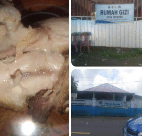 Menu MBG Ayam Mentah Beredar di Bulukumba, Balita Desa Topanda Hampir Jadi Korban*