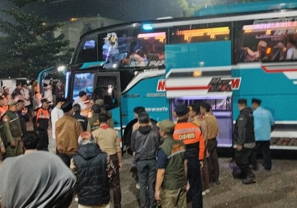 Jemaah Haji Kabupaten Sukabumi Tiba di Pusbangdai, Satu Jemaah Meninggal Dunia dan Satu Dirawat di RS Sekarwangi