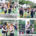 Pokdakamtibmas Polres Tangsel Gelar Lomba PBB ,Tingkatkan Disiplin dan Kekompakan Warga