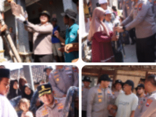 Sambut Hari Bhayangkara ke-80, Polres Lamongan Bedah Rumah Warga Kurang Mampu dan Salurkan Bansos