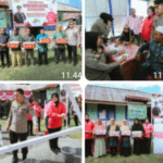 Kapolda Maluku Utara Resmikan Sumur Bor dan Salurkan Bantuan Sosial di Desa Bobane Jaya
