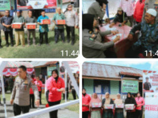 Kapolda Maluku Utara Resmikan Sumur Bor dan Salurkan Bantuan Sosial di Desa Bobane Jaya
