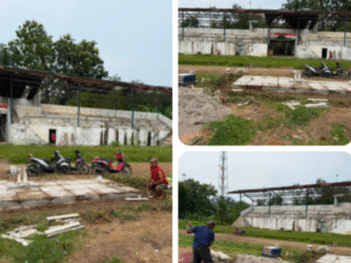 Taufiq Saragih; Warga Marteng Bangun dan Rawat Kampung Sendiri.