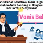 Vonis Bebas Terdakwa Kasus Dugaan Persetubuhan Anak Kandung di Bengkulu Utara Jadi Sorotan Publik    