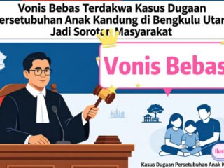 Vonis Bebas Terdakwa Kasus Dugaan Persetubuhan Anak Kandung di Bengkulu Utara Jadi Sorotan Publik    
